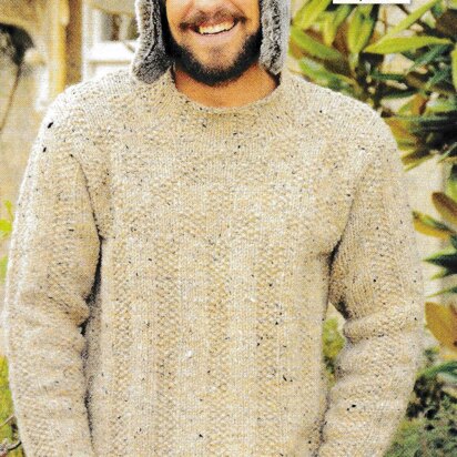 Moss Stitch Rib Jumper