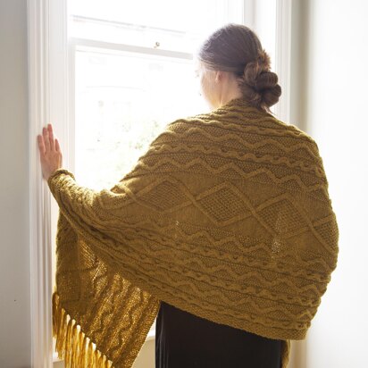 Moonacre Wrap - knitting pattern
