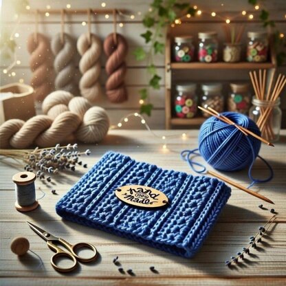 Crochet Card Holder Pdf + Video Tutorial