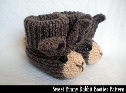 Sweet Bunny Rabbit Booties