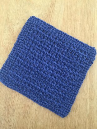 Hurdle Stitch Dishcloth