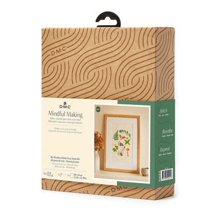 DMC Mindful Making The Woodland Glade Cross Stitch Kit