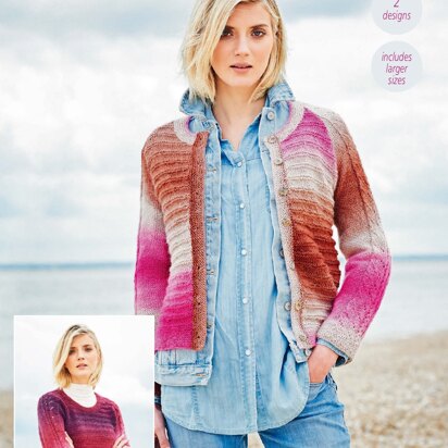 Jumper and Cardigan in Stylercraft Dreamcatcher - 9728 - Downloadable PDF