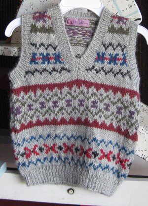 Fairisle Vests in DK