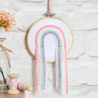 Wool Couture Rainbow Embroidery Kit