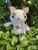Bee and Puppycat character amigurumi toy