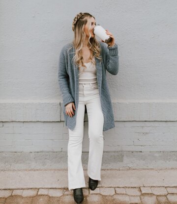 Light grey cardigan outfit sale