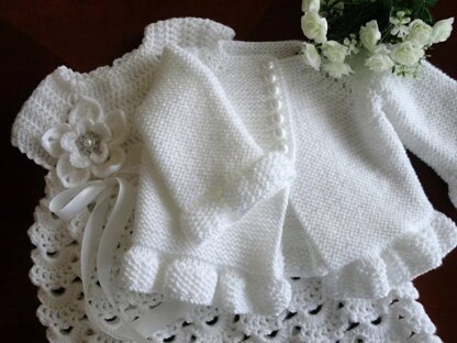 Pattern Baby Dress Baby Cardigan Crochet Knitting