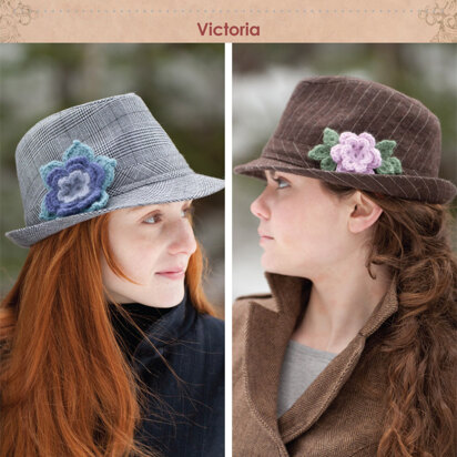 Victoria Flowers in Classic Elite Yarns Lush - Downloadable PDF