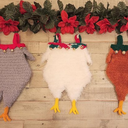 Chicken Christmas Stocking