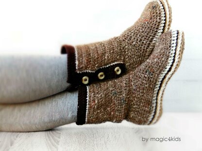 Leeana crochet boots