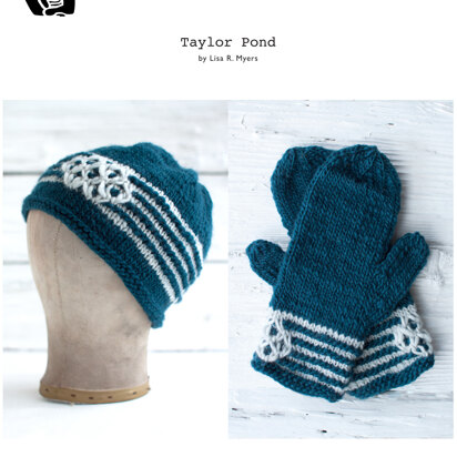 Taylor Pond Hat & Gloves in Manos del Uruguay Clasica Wool