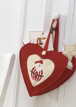 Enchanting Christmas - Heart Bag in Anchor - Downloadable PDF