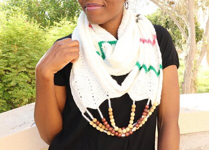 Beaded Infinity Scarf