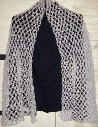 Crochet Airy Shawl