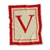 Letter V Blanket Baby Shower Stroller C2C Diagonal Crochet Pattern 70x90 Squares