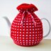 Basket Ribbed 4 Cup Teapot Cosy Knitting Pattern