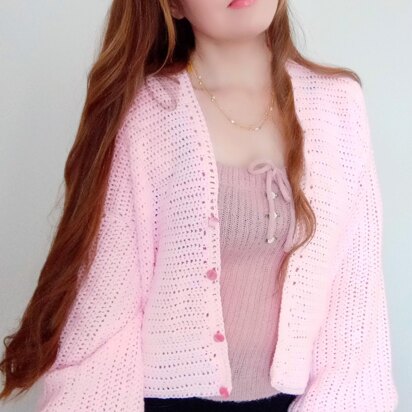 Crochet Angel Wings Cardigan Pattern