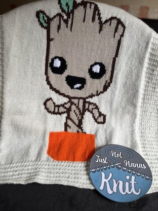 Baby Groot Baby Blanket