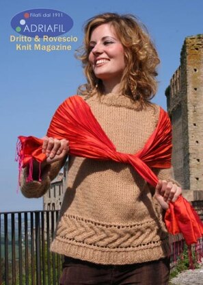 Hudson Pullover in Adriafil Melodia - Downloadable PDF