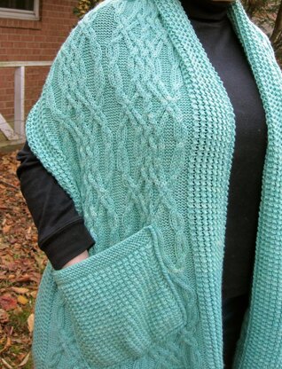 Warm Ardee Pocket Shawl