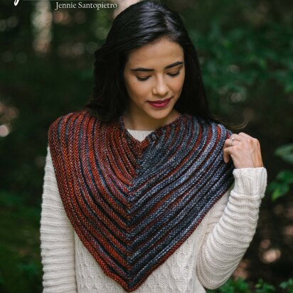 Panuelo Cowl in Malabrigo Rios - Downloadable PDF