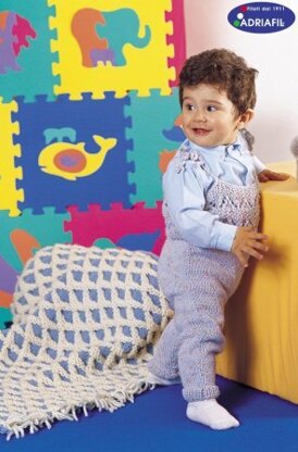 Honey Jump-Suit in Adriafil Mirage Multicolor - Downloadable PDF