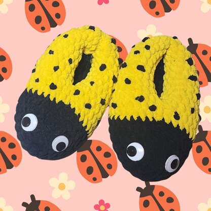 Ladybug Children's Slippers