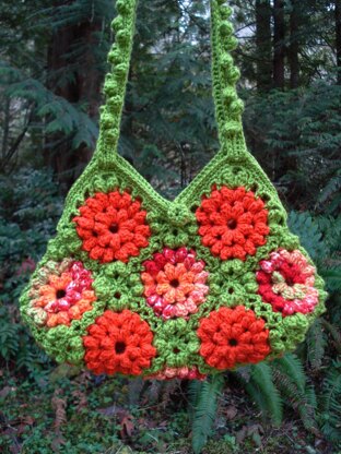 A Garden of Zinnias Bag - PA-211