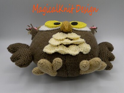 Ollie magicalknit owl.