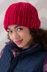 Ridged Crochet Hat in Red Heart Super Saver Economy Solids - LW4647 - Downloadable PDF