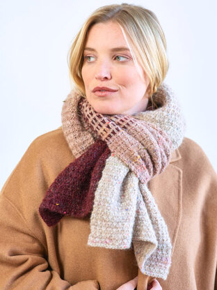 Waitsfield Scarf in Berroco Mochi - Downloadable PDF