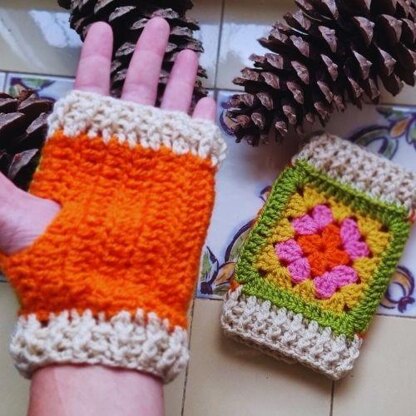 Oh So Simple No-Sew Fingerless Mitts