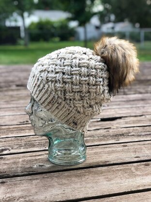 Diagonal Weave Slouch