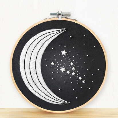Embroidery and Sage Taurus Zodiac Embroidery Kit - 8 1/4in W x 8 1/4in L x 3/8in D