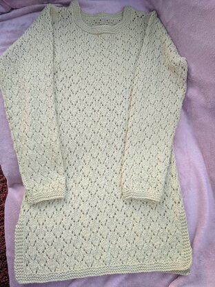 Ladies tunic sweater