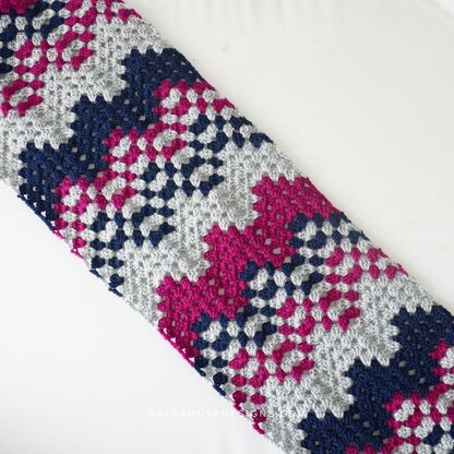 Granny Ripple Scarf