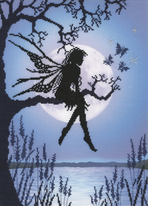 Bothy Threads Luna Fairy Cross Stitch Kit - 26cm x 36cm