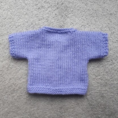 Lavender Sweater for Doll