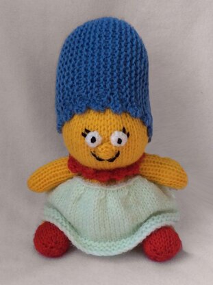 Marge Simpson choc orange cover / toy