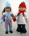 Wearable Warmers, Knitting Patterns fit American Girl and other 18-Inch Dolls