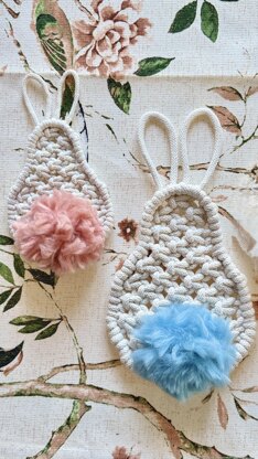 Easter Bunny Macrame Pattern