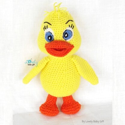 Amigurumi Duck Stuffed Toy Crochet Pattern