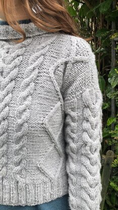 Rosemary Cable Aran Sweater