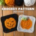 Granny square pumpkin Halloween