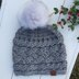 Sideways Crochet Cable Beanie