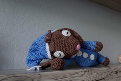 Crochet Pattern for the Sleeping Bunny Sammy!