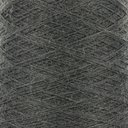 Valley Yarns 2/14 Alpaca Silk on 250 gram cones for Weaving, Knitting,  Crochet - Dark Gray 