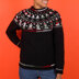 Yuletide Yoke Jumper - Free Knitting Pattern in Paintbox Yarns Simply Chunky & Chunky Pots