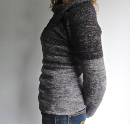 Grey Twist Cardi